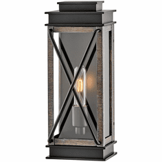 Hinkley 11190BK Montecito Black Outdoor Wall Lamp