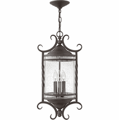Hinkley 1147OL-CL Casa Olde Black Outdoor Pendant Lighting