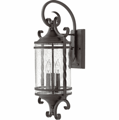 Hinkley 1148OL-CL Casa Olde Black Exterior Large Sconce Lighting