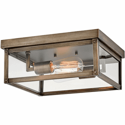 Hinkley 12193BU Beckham Burnished Bronze LED Outdoor Ceiling Light Fixture