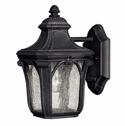 Hinkley 1316MB Trafalgar 10 Inch Tall Museum Black Outdoor Sconce Lighting