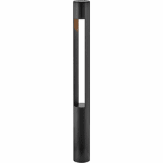 Hinkley 15601SK Atlantis Bollard Contemporary Satin Black Outdoor Landscape Light Fixture