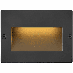 Hinkley 1563MBS Taper Modern Matte Black Stainless LED Exterior Step Lighting