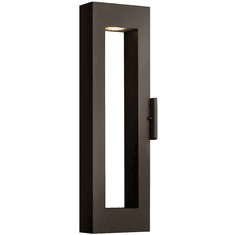 Hinkley 1644BZ-LL Atlantis Contemporary Bronze LED Exterior Wall Lamp