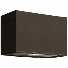 Hinkley 1645BZ-LL Atlantis Modern Bronze Exterior Wall Light Sconce