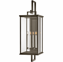 Hinkley 20019OZ Weymouth Modern Oil Rubbed Bronze Outdoor Wall Sconce Lighting