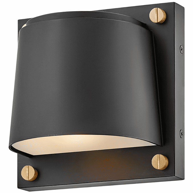Hinkley 20020BK-LL Scout Black LED Outdoor Wall Sconce
