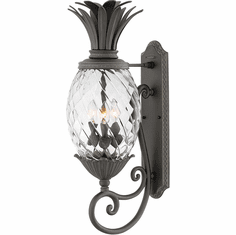 Hinkley 2124MB Plantation Museum Black Outdoor 28" Wall Lighting