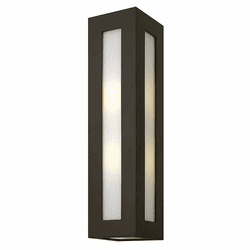 Hinkley 2195BZ Dorian Large Bronze Finish 25 Inch Tall Outdoor Wall Light Sconce