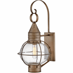 Hinkley 2204BU Cape Cod Nautical Burnished Bronze LED 11" Exterior Lighting Sconce