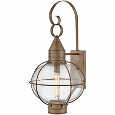 Hinkley 2205BU Cape Cod Nautical Burnished Bronze LED 13.5" Outdoor Wall Lighting Sconce