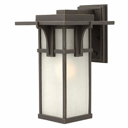 Hinkley 2234OZ Manhattan Oil Rubbed Bronze Transitional Style Outdoor Sconce - Medium