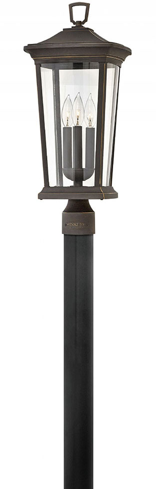 Hinkley 2361OZ Bromley Oil Rubbed Bronze Outdoor Post Light Fixture ...