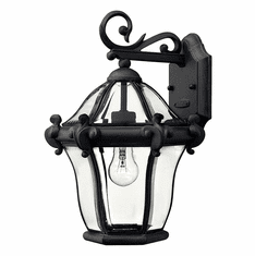 Hinkley 2440MB San Clemente Traditional Museum Black Outdoor 8.5" Wall Lamp
