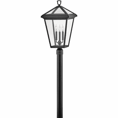 Hinkley 2563MB-LL Alford Place Museum Black LED Outdoor Post Light