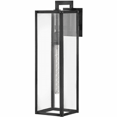 Hinkley 2595BK-LL Max Black LED Outdoor Wall Sconce Lighting
