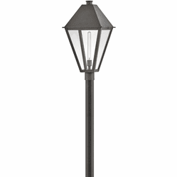 Hinkley 28861BLB Endsley Modern Blackened Brass LED Outdoor Post Light Fixture