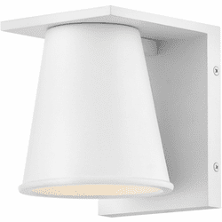 Hinkley 28870TW-LL Hans Modern Textured White LED Exterior Lighting Sconce
