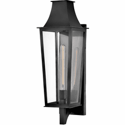 Hinkley 28895BK Georgetown Modern Black Exterior Wall Lighting