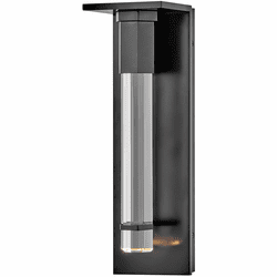 Hinkley 28934BK Cecily Contemporary Black LED Exterior Wall Sconce