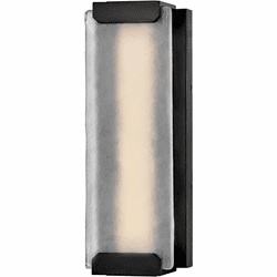 Hinkley 28974BK Zayde Contemporary Black LED Exterior Wall Sconce