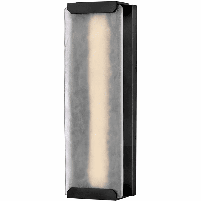 Hinkley 28975BK Zayde Contemporary Black LED Outdoor Wall Lighting Sconce