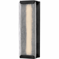 Hinkley 28975BK Zayde Contemporary Black LED Outdoor Wall Lighting Sconce