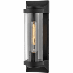 Hinkley 29060TK-LL Pearson Textured Black LED Outdoor Lighting Sconce
