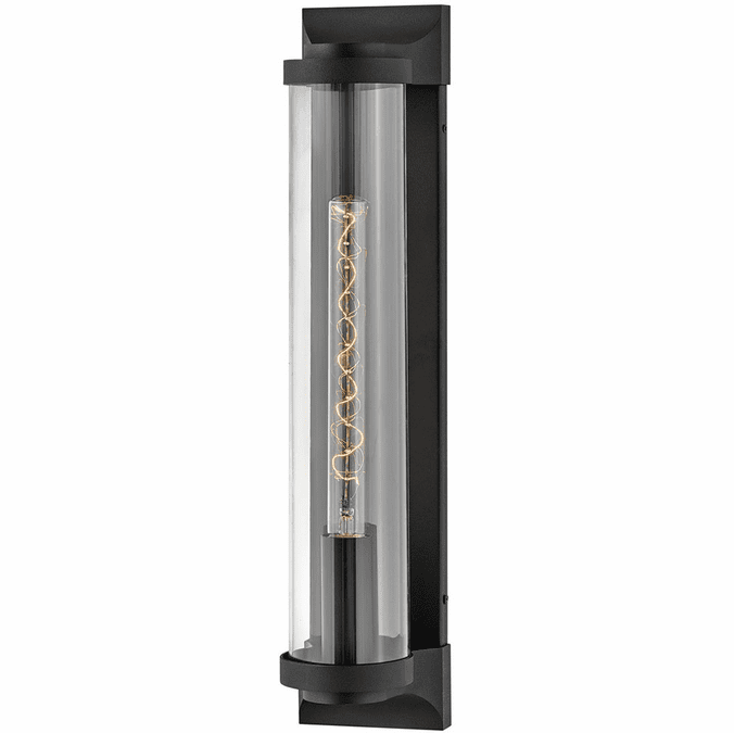 Hinkley 29064TK-LL Pearson Textured Black LED Exterior Lighting Wall Sconce