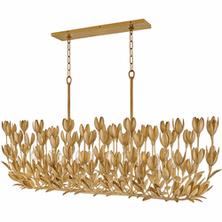 Hinkley 30015BNG Flora Modern Burnished Gold LED Kitchen Island Light Fixture