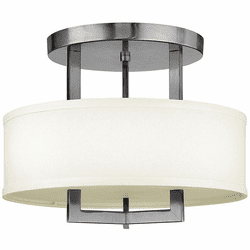 Hinkley 3200AN Hampton Antique Nickel 15" Home Ceiling Lighting