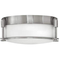 Hinkley 3231BN Colbin Brushed Nickel LED 12.5" Ceiling Light Fixture