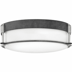 Hinkley 3233DZ Colbin Aged Zinc 16.5" Overhead Lighting