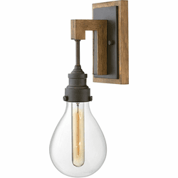 Hinkley 3260IN Denton Modern Industrial Iron Wall Lighting Sconce