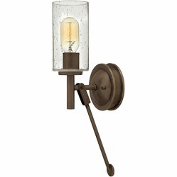Hinkley 3380LZ Collier Light Oiled Bronze LED Sconce Lighting