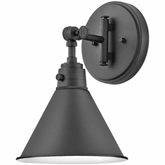 Hinkley 3691BK Arti Modern Black LED Wall Lighting
