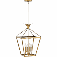 Hinkley 41925HB Palma Modern Heritage Brass Foyer Lighting
