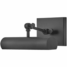 Hinkley 43010BK Stokes Retro Black LED 12" Art Lighting