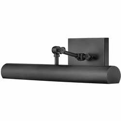 Hinkley 43012BK Stokes Vintage Black LED 20" Art Lamp
