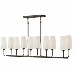 Hinkley 45005BX Lewis Black Oxide LED Kitchen Island Light