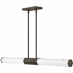 Hinkley 45035BX Facet Contemporary Black Oxide LED Kitchen Island Light Fixture