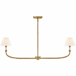 Hinkley 45164HB Greta Heritage Brass LED Island Light Fixture