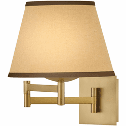 Hinkley 47510LCB Sonia Modern Lacquered Brass Wall Light Sconce