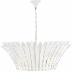 Hinkley 47695TXP Reina Contemporary Textured Plaster Drop Lighting Fixture