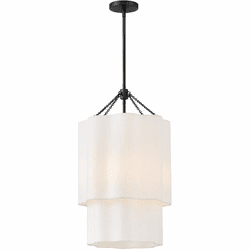 Hinkley 47737BK Gwen Contemporary Black Hanging Pendant Lighting