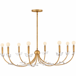 Hinkley 48288DA Aliso Contemporary Distressed Brass Lighting Chandelier