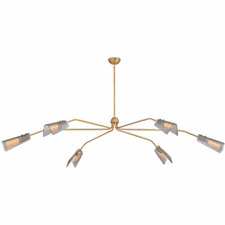 Hinkley 48306LCB Altman Contemporary Lacquered Brass Hanging Chandelier