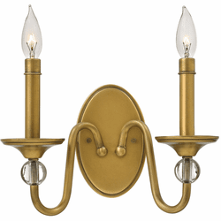 Hinkley 4952HB Eleanor Heritage Brass LED Wall Lamp