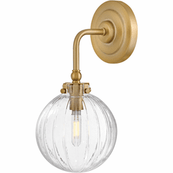 Hinkley 57410LCB Helene Contemporary Lacquered Brass LED Wall Lighting