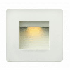 Hinkley 58506SW Luna Contemporary Satin White LED Exterior Lamp Sconce